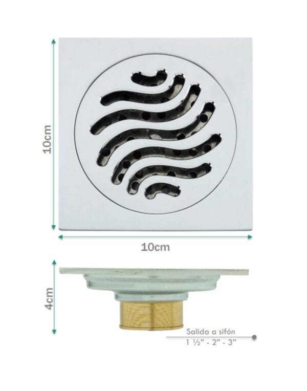 REJILLA DE PISO SMART OLAS
