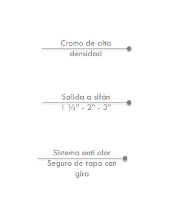 REJILLA DE PISO SMART LADRILLO