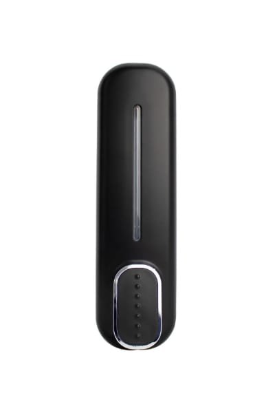 DISPENSADOR JABÓN BOCCHERINI NEGRO 310 ML