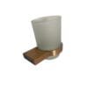ACCESORIOS BAÑO COLOR BRONCE PLANO