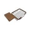 ACCESORIOS BAÑO COLOR BRONCE PLANO