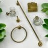 ACCESORIOS BAÑO DORADO 5500-6TJ