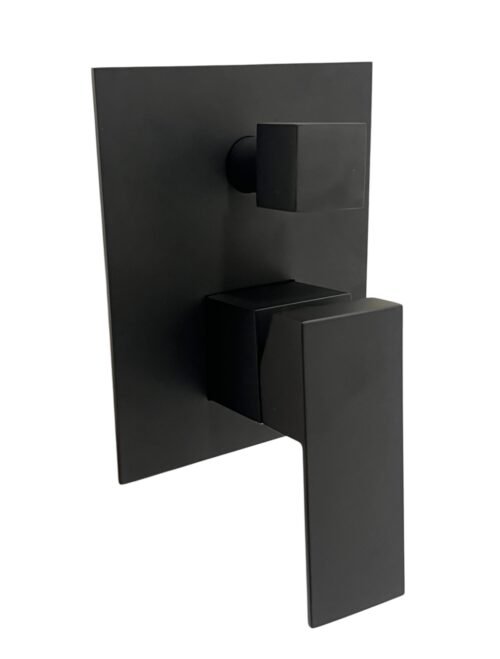 MONOCONTROL DUCHA NEGRO CON SALIDA SMART GRIFOS