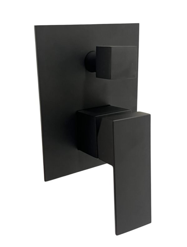 MONOCONTROL DUCHA NEGRO CON SALIDA SMART GRIFOS