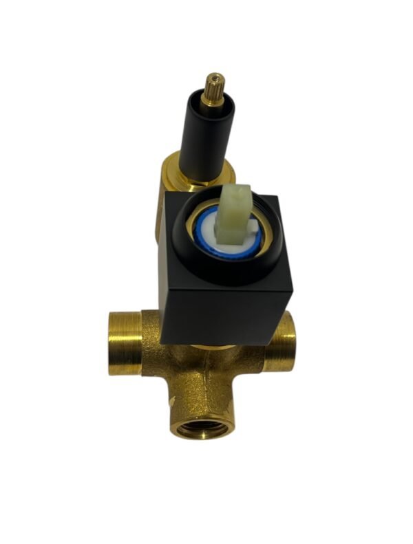 MONOCONTROL DUCHA NEGRO CON SALIDA SMART GRIFOS