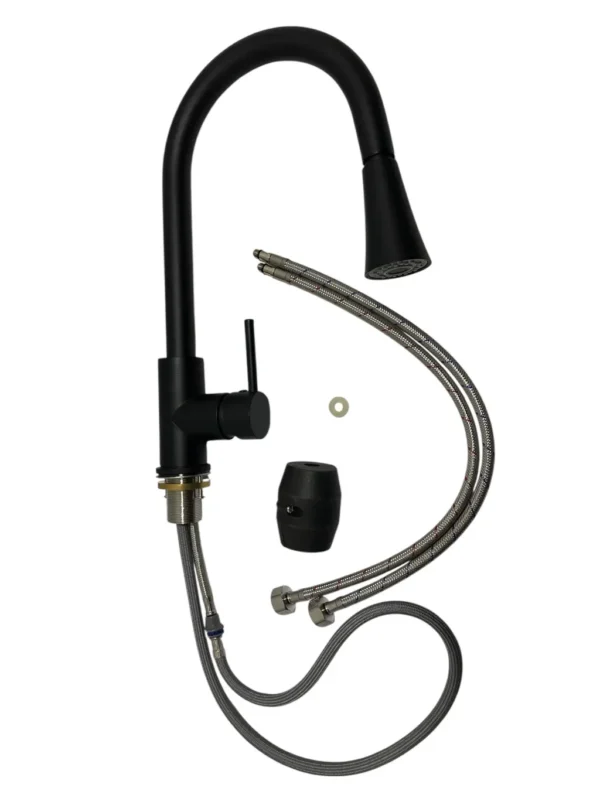 MONOCONTROL PARA LAVAPLATOS NEGRO EXTRAIBLE HS-10066