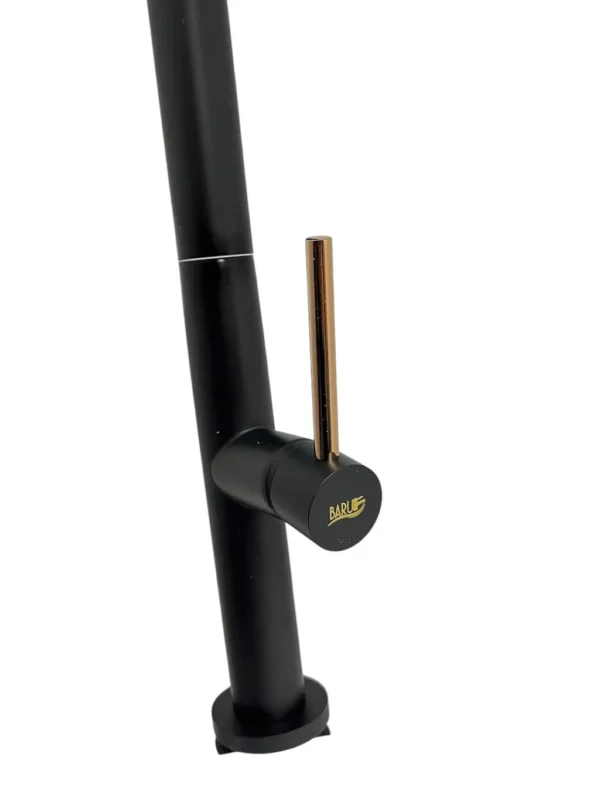 MONOCONTROL PARA LAVAPLATOS NEGRO/ORO ROSA EXTRAIBLE