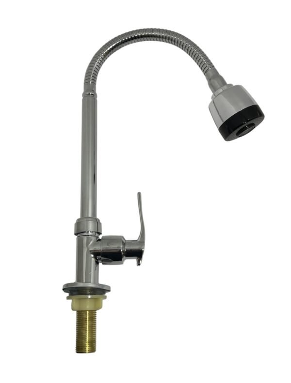 LLAVE PARA LAVAPLATOS CROMADA FLEXIBLE GAPOR