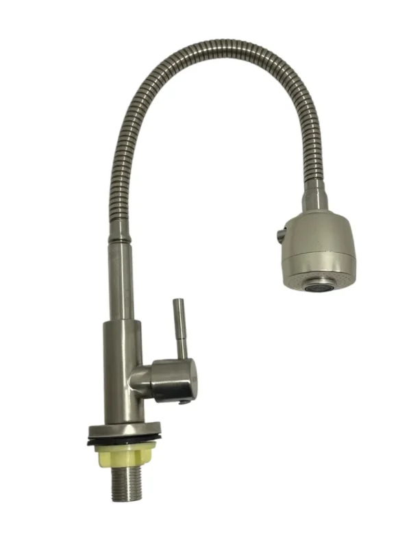 LLAVE PARA LAVAPLATOS SATÍN FLEXIBLE MERCURY