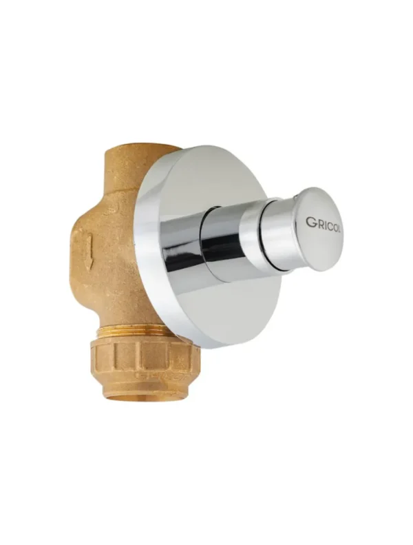 VÁLVULA ANTIVANDÁLICA SANITARIO PUSH GRICOL